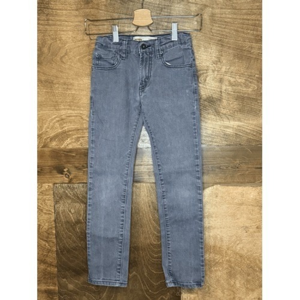 Levi's 510 Boys Gray Slim Fit Jeans - Size 10 Regular Denim Pants